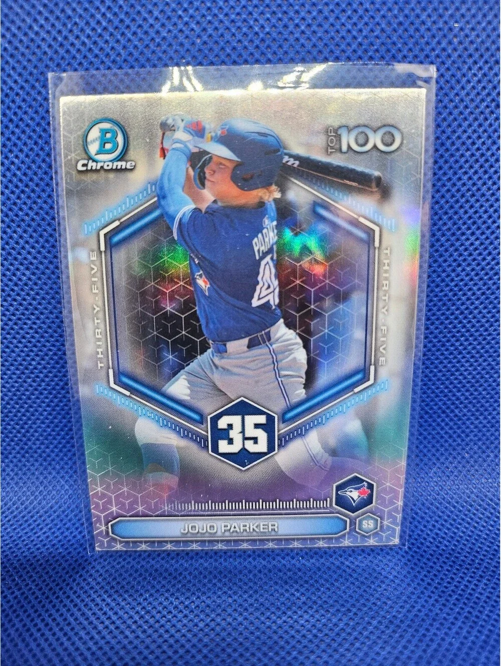 JoJo Parker #BTP-35 - 2026 Bowman Scouts Top 100 - Toronto Blue Jays